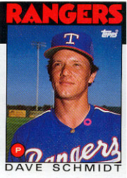 1986 Topps Baseball Cards      079      Dave Schmidt